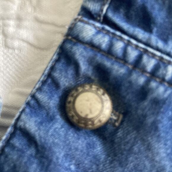 Double D Ranchwear Women's Western Denim Long Sleeve Shirt Button up Size Small - Picture 10 of 13